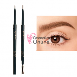 Creion de sprancene retractabil cu periuta Super Precision Ultra Fine USHAS  NO:06 Maro Blonde